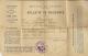 1949 - Bulletin de naissance